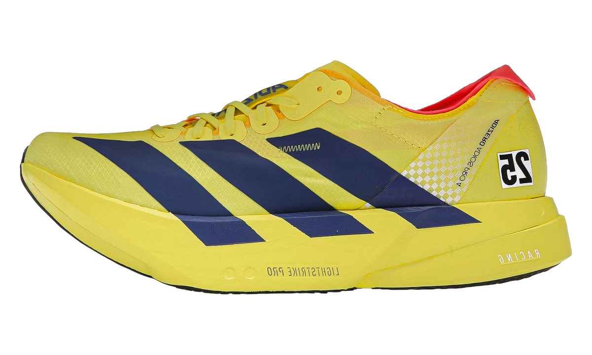Adizero Adios Pro 4 "Yellow Navy" JR6373